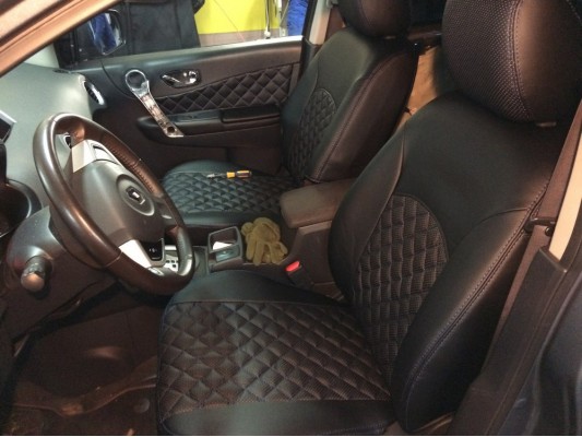 Авточехлы на Renault Koleos 1 Авточехлы на Renault Koleos 1