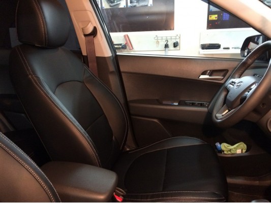 Каркасные авточехлы на Hyundai Creta Каркасные авточехлы на Hyundai Creta