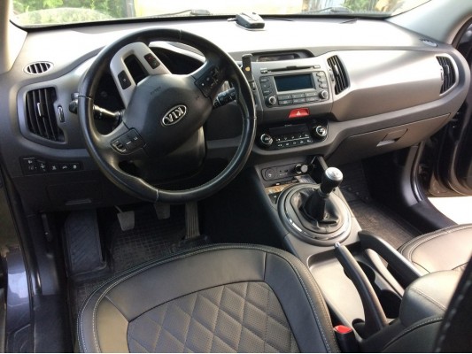 Каркасные авточехлы на KIA Sportage 3