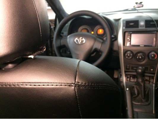 Каркасные авточехлы на Toyota Corolla E140/E150